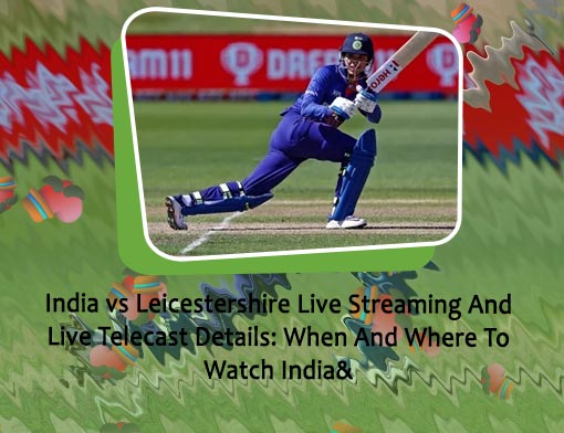 Live score cricket match for Indian players